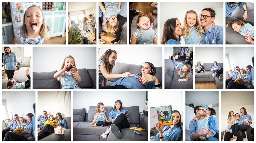 Reportage photo famille à Bordeaux chez Lucille et Ludovic